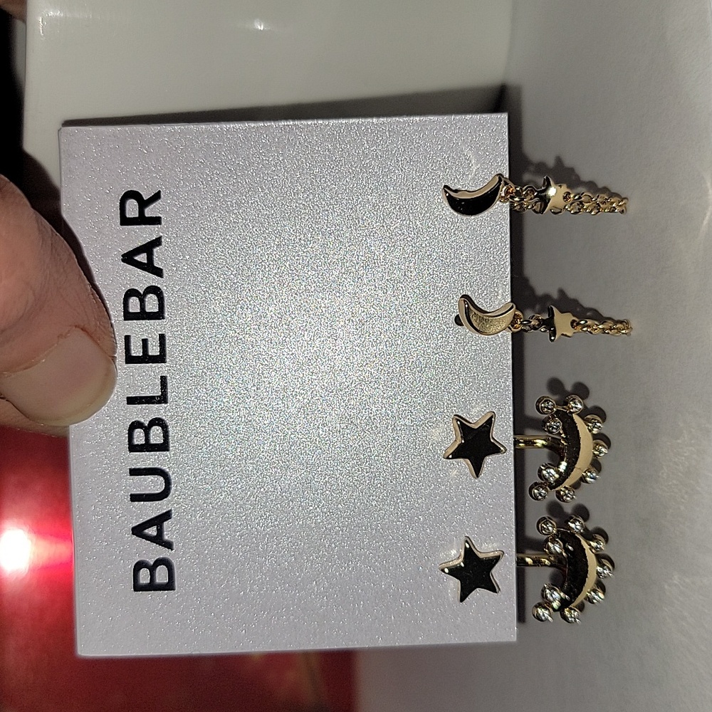 BAUBLEBAR EARRINGS SET.